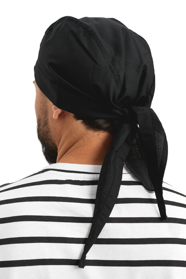 Бандана поварская Lux-Form чёрная  