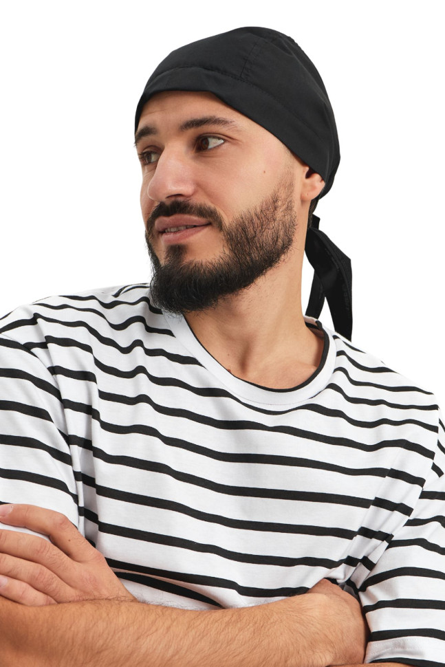 Бандана поварская Lux-Form чёрная  