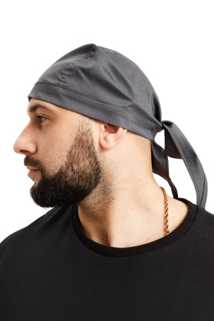 Головной убор  унисекс "Бандана" графит Головной убор  унисекс "Бандана" графит