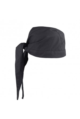 Бандана поварская Lux-Form чёрная 101437