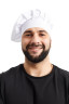 Шапка кухарська Lux-Form БІЗЕ Біла Шапка кухарська Lux-Form БІЗЕ Біла