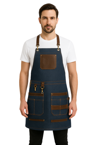 Фартук с нагрудником универсальный под заказ       