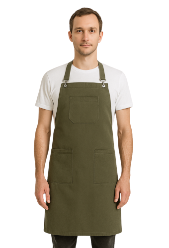 Фартук с нагрудником универсальный под заказ 