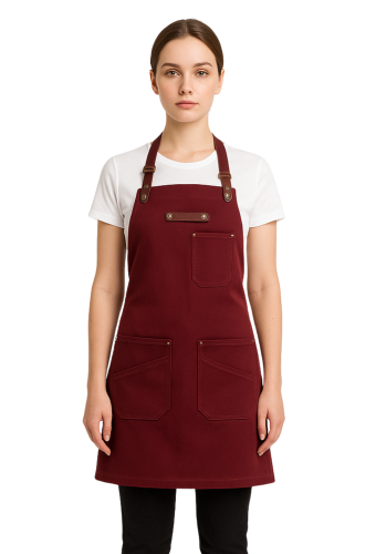 Фартук с нагрудником универсальный под заказ 