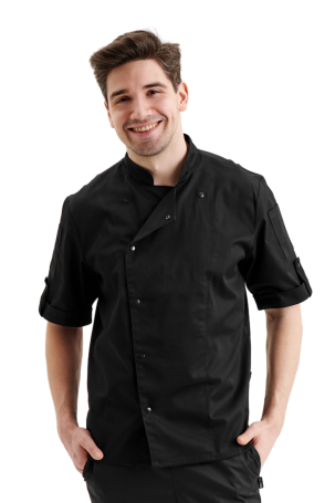 Китель черный поварской &quot;Адванта&quot;  унисекс Китель черный поварской "Адванта"  унисекс