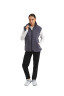 Unisex gray vest with synthetic padding Unisex gray vest with synthetic padding
