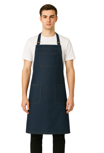 Фартук с нагрудником универсальный под заказ   