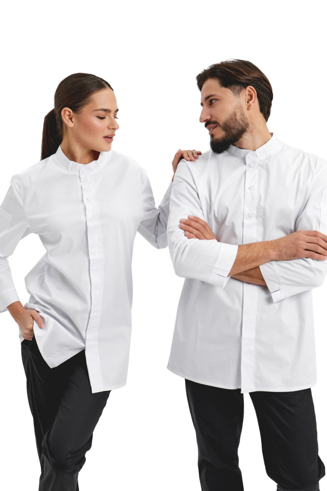 Китель-сорочка білий "Алекс" унісекс 
