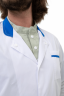 Halat medical pentru bărbați „BILLON” alb