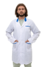 Halat medical pentru bărbați „BILLON” alb