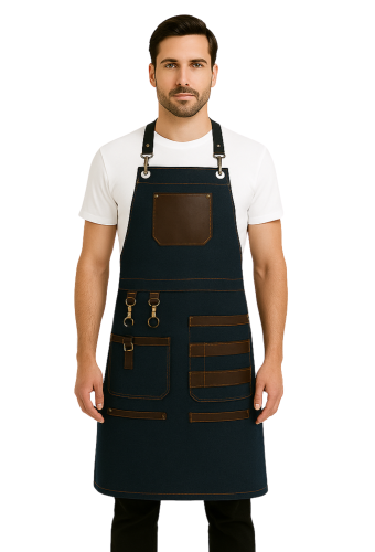 Фартук с нагрудником универсальный под заказ 