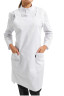 Water-repellent apron dress "Dress" white Water-repellent apron dress "Dress" white