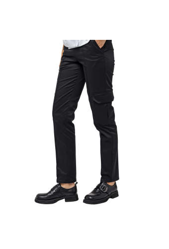  Брюки поварские женские ARVIKO черные 