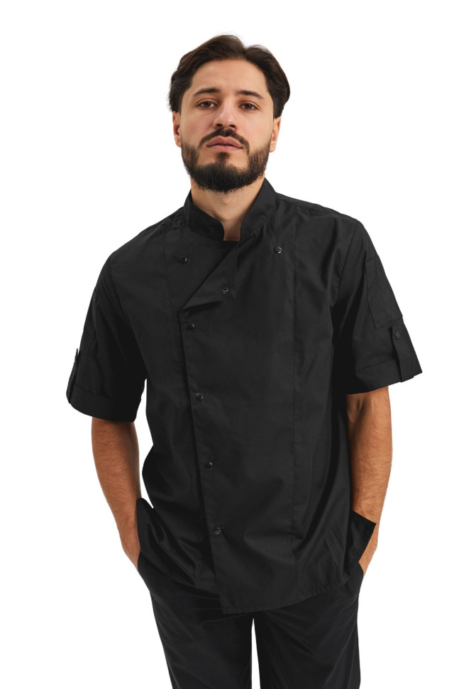 Кухарський кітель чорний "Спіріт" унісекс  