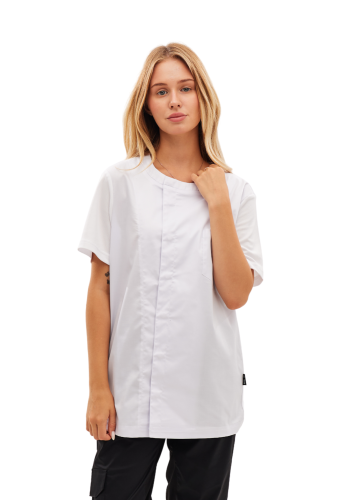 Китель поварской универсальный белый &quot;Бостон&quot;