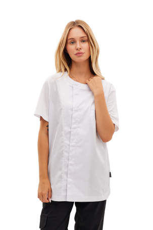 Китель поварской универсальный белый &quot;Бостон&quot; Китель мужской поварской универсальный белый "Бостон"