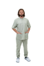 Costum medical bărbătesc verde măsliniu „Hope”