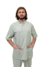 Costum medical bărbătesc verde măsliniu „Hope”