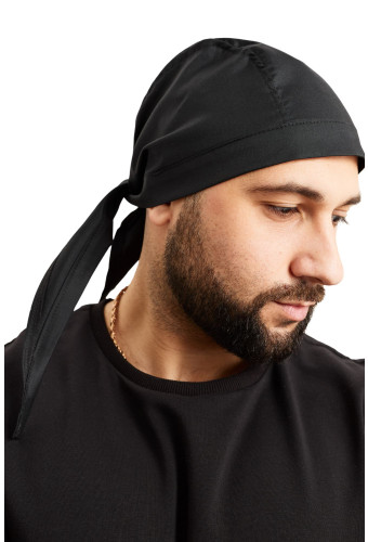 Головной убор  унисекс "Бандана" черная 