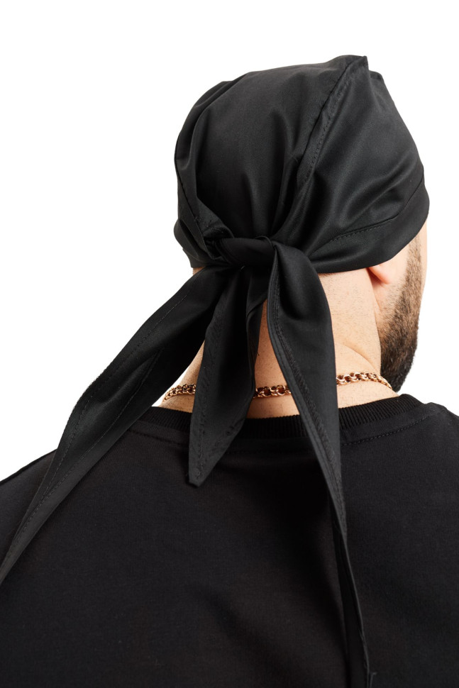 Головной убор  унисекс "Бандана" черная 