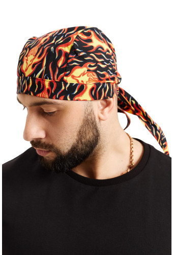 Головной убор  унисекс "Бандана"огонь