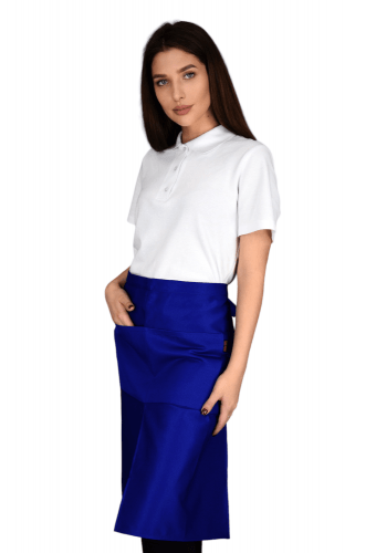 Knee-length apron water-repellent Lux-Form Light blue