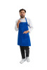 Фартук с нагрудником до колен водоотталкивающий Lux-Form Лайт синий - Фартук с нагрудником до колен водоотталкивающий Lux-Form Лайт синий