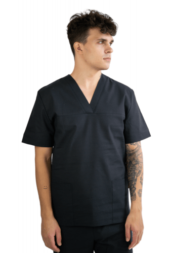 Lux-Form universal short jacket black 100% calico