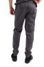 Unisex Chef Pants Lux Form "Joggers," with knitted mesh on the hips, graphite