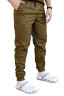 Unisex Chef Pants Lux Form "Joggers," with knitted mesh on the hips, graphite
