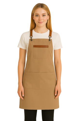 Фартук с нагрудником универсальный под заказ