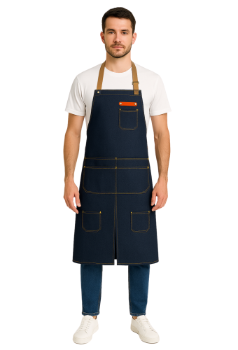 Фартук с нагрудником универсальный под заказ