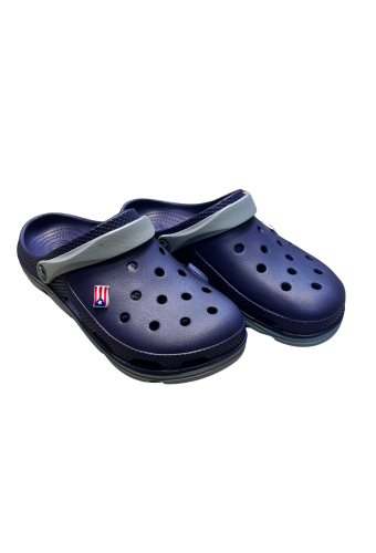 Кроксы мужские сине-серые, 41-46