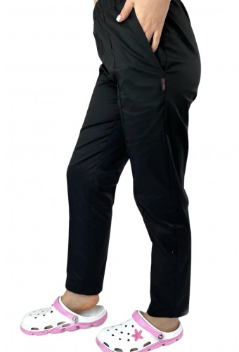 Брюки универсальные женские Lux Form &quot;Венеция&quot; зауженные к низу, черные