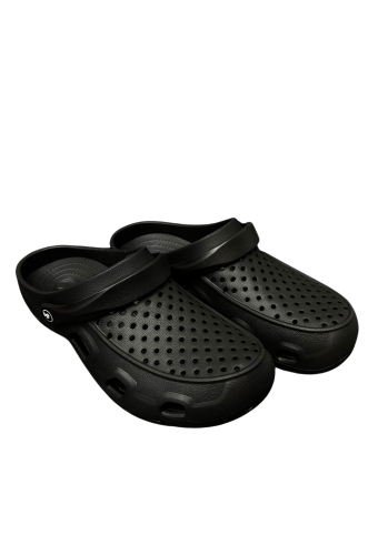 Кроксы мужские черные, 41-45