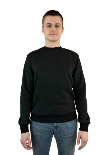 Insulated sweatshirt "Light" graphite Unisex