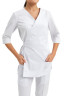 Women's medical suit universal white "Lada" Women's medical suit universal white "Lada"