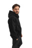 Insulated Fleece Hoodie "Black," Unisex, Black Insulated Fleece Hoodie "Black," Unisex, Black