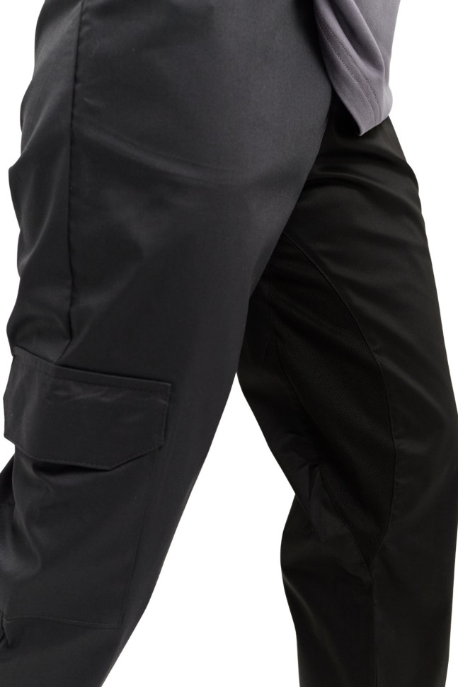 Штани кухарські чорні Джогери з сіткою унісекс 