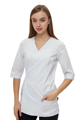 Универсальная женская кофта &quot;Лада&quot;, белая