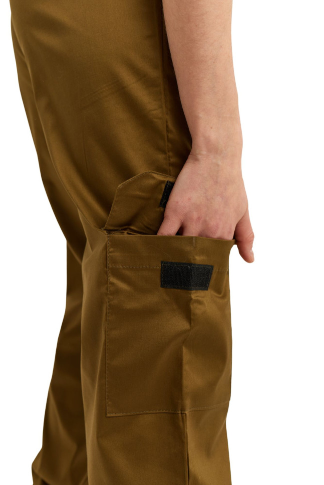 Штани кухарські хакі Джогери з сіткою унісекс