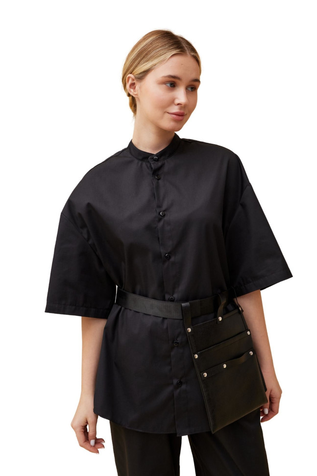 Сорочка oversize унісекс "Індіана" чорна