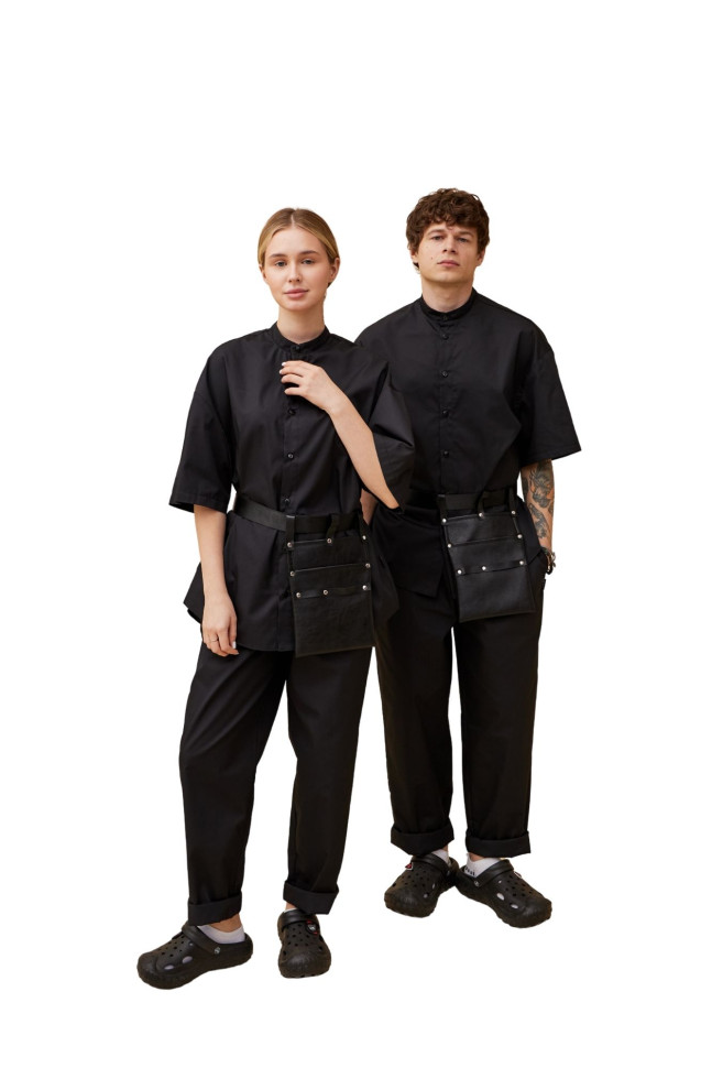 Сорочка oversize унісекс "Індіана" чорна