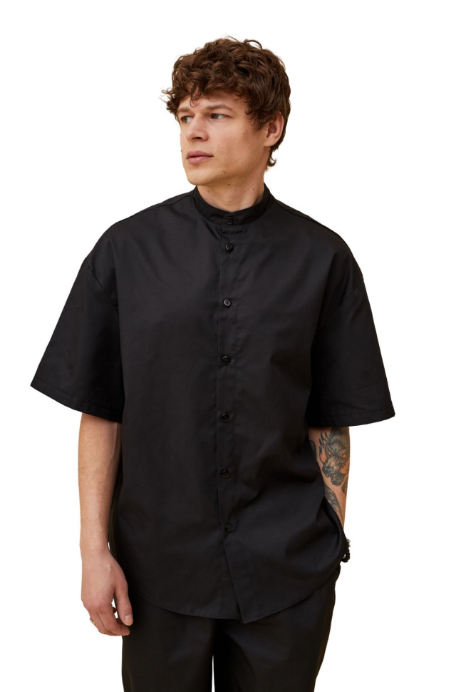 Сорочка oversize унісекс "Індіана" чорна