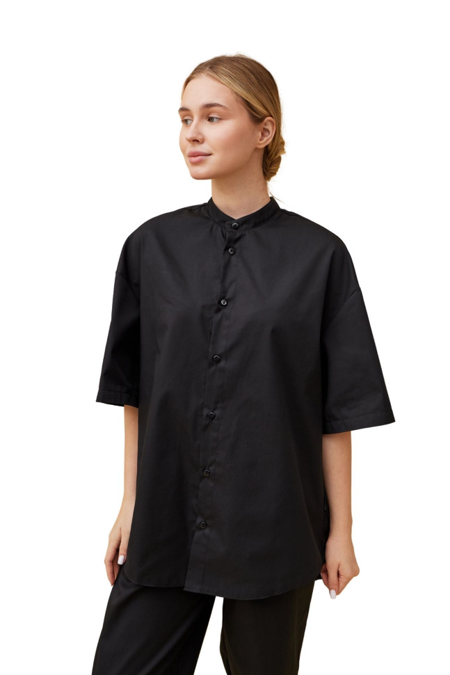 Сорочка oversize унісекс "Індіана" чорна