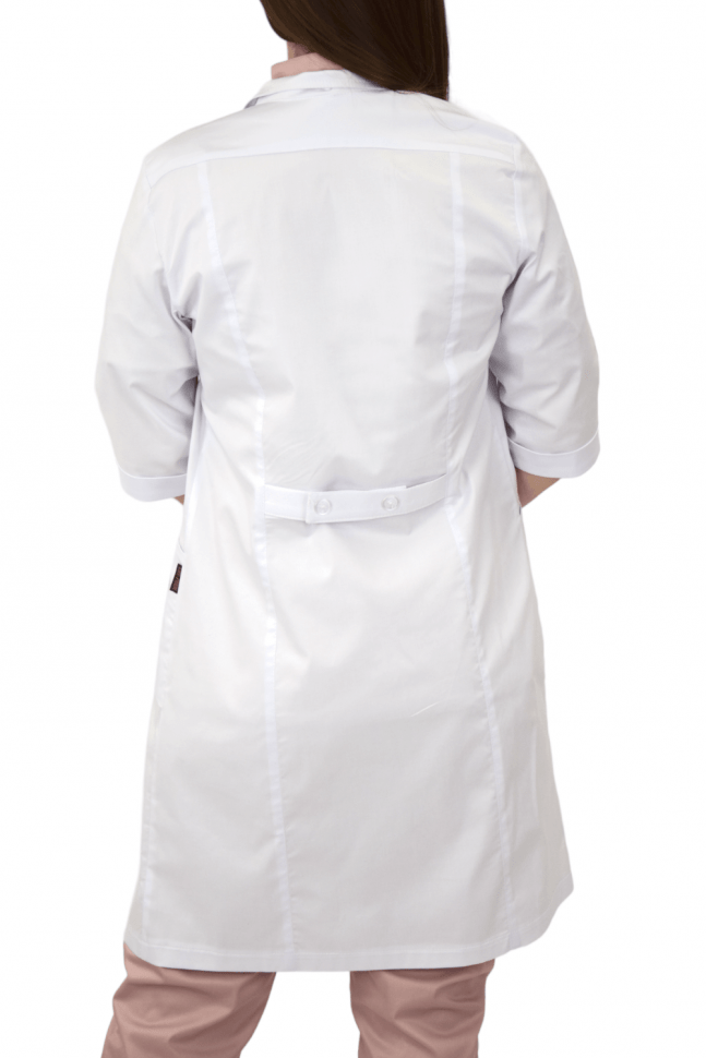 Dressing gown "Hope" white women's