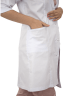 Dressing gown "Hope" white women's