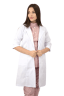 Dressing gown "Hope" white women's