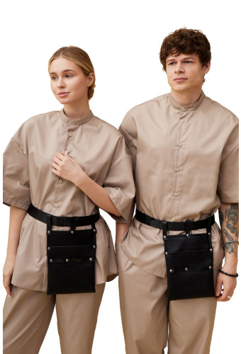 Сорочка oversize унісекс "Індіана" бежева
