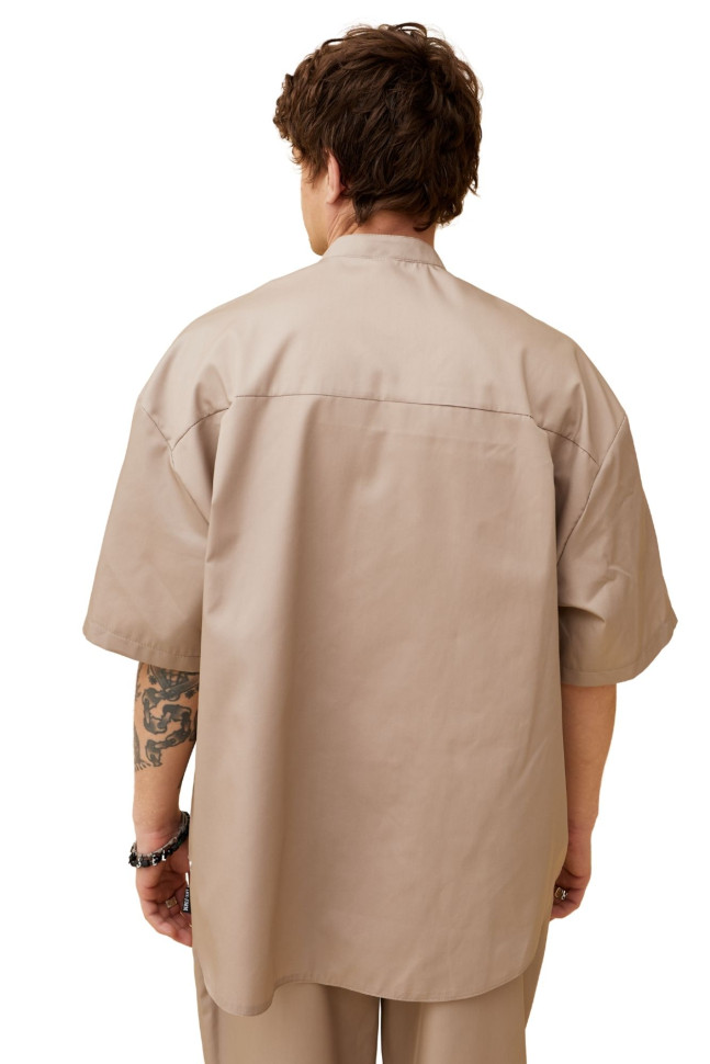 Сорочка oversize унісекс "Індіана" бежева